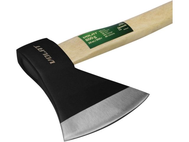 Топор 0,8кг с дер. рукояткой ВОЛАТ