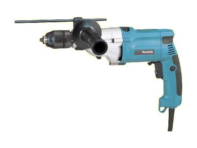 Дрель ударная MAKITA HP 2051 F в чем. (ОТГРУЗКА ТОЛЬКО ПО ЭТН/ЭТТН | 720 Вт, патрон БЗП, 2 скор., подсветка)