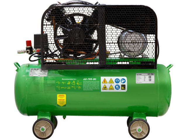 Компрессор ECO AE-705-B1 ременной (380 л/мин, 8 атм, ременной, масляный, ресив. 70 л, 220 В, 2.20 кВт)