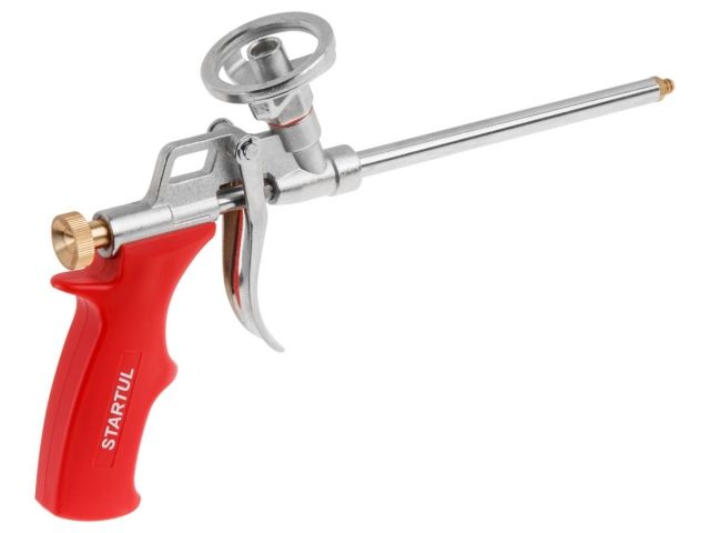 Пистолет для монтажной пены STARTUL MASTER (ST4056) (в комплекте 4 насадки)