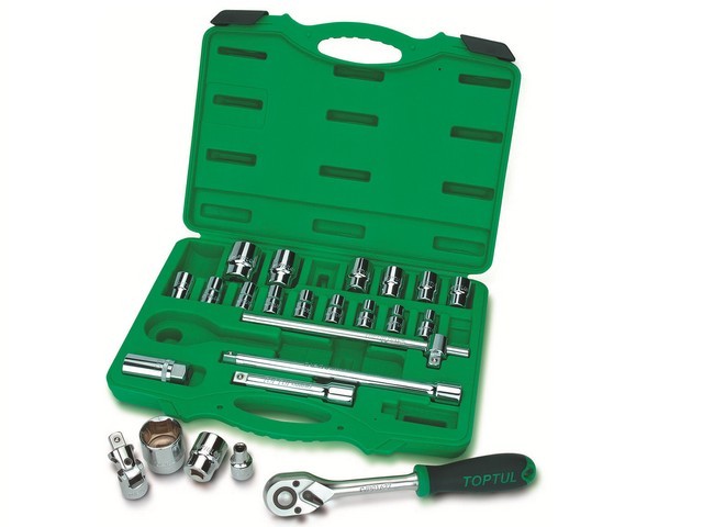 Набор головок 1/2″ 8-32мм 24предм. 6гр. TOPTUL