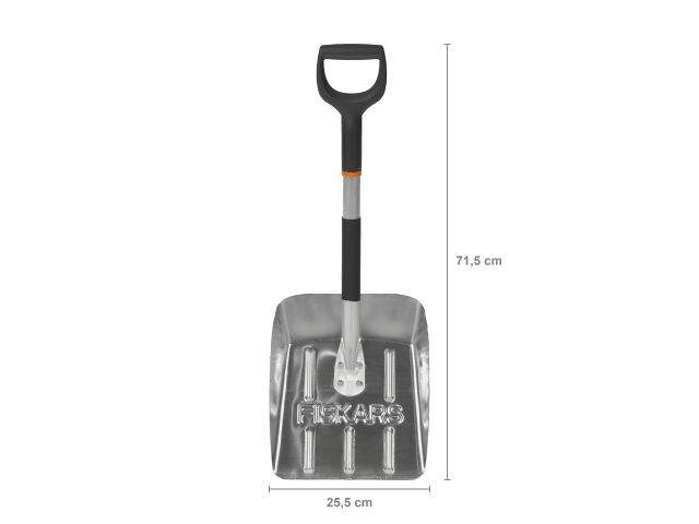 Лопата снеговая автомобильная алюминиевая FISKARS (255х295)