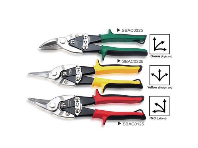 Ножницы по мет. 248мм правые TOPTUL