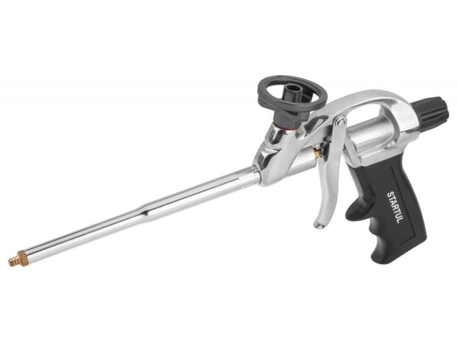 Пистолет для монтажной пены STARTUL PROFI (ST4057-1) (в комплекте 4 насадки)