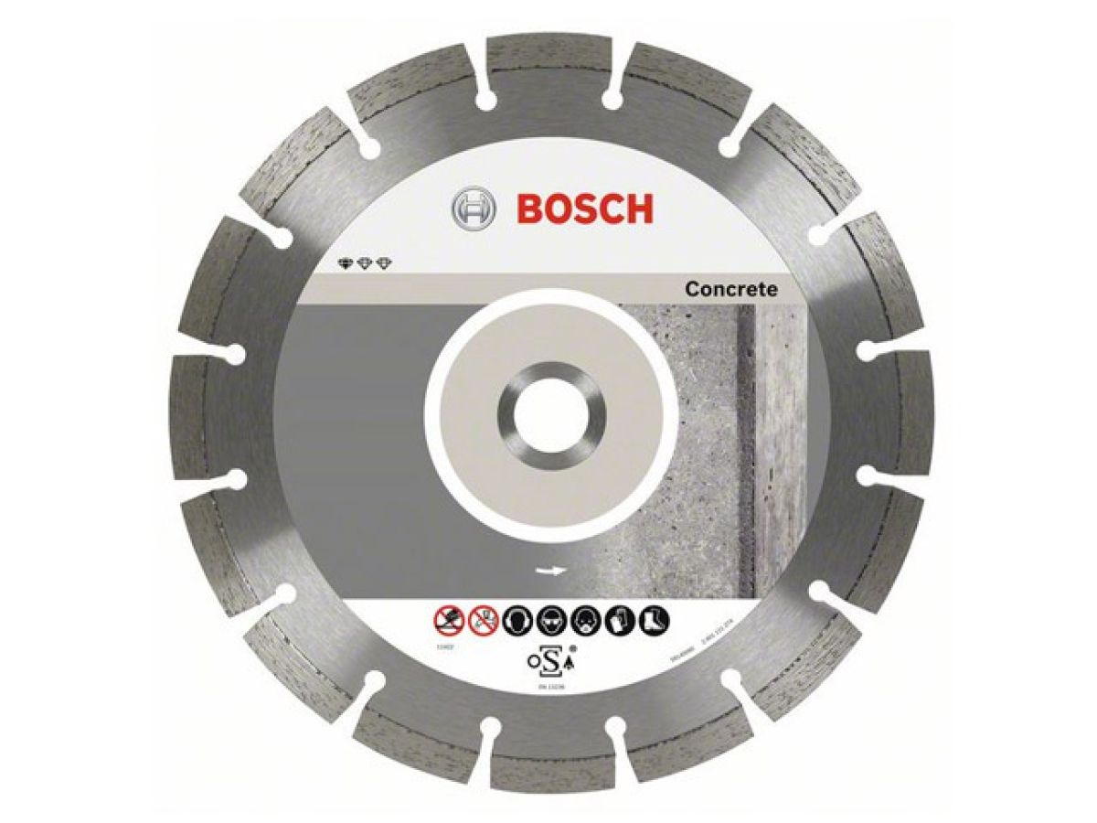 Алмазный круг 180х22 мм по бетону сегмент. STANDARD FOR CONCRETE BOSCH