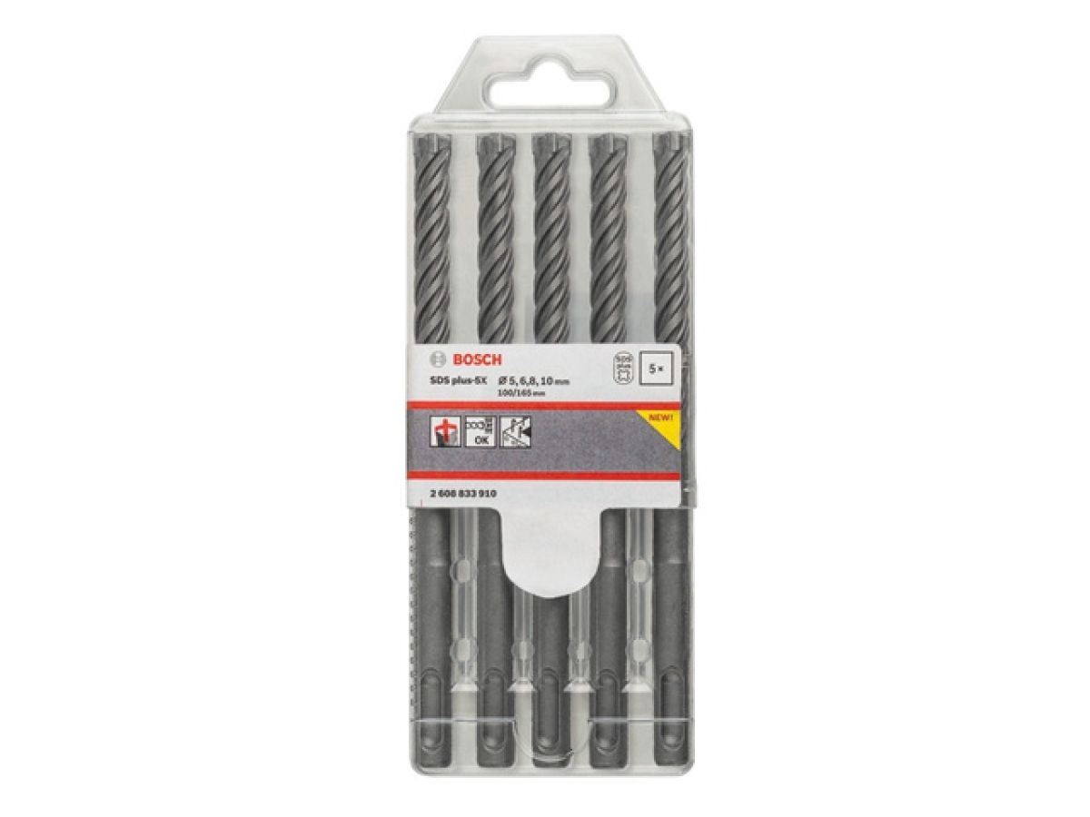 Набор сверл SDS+ BOSCH 5X 5 шт. 6-10 мм