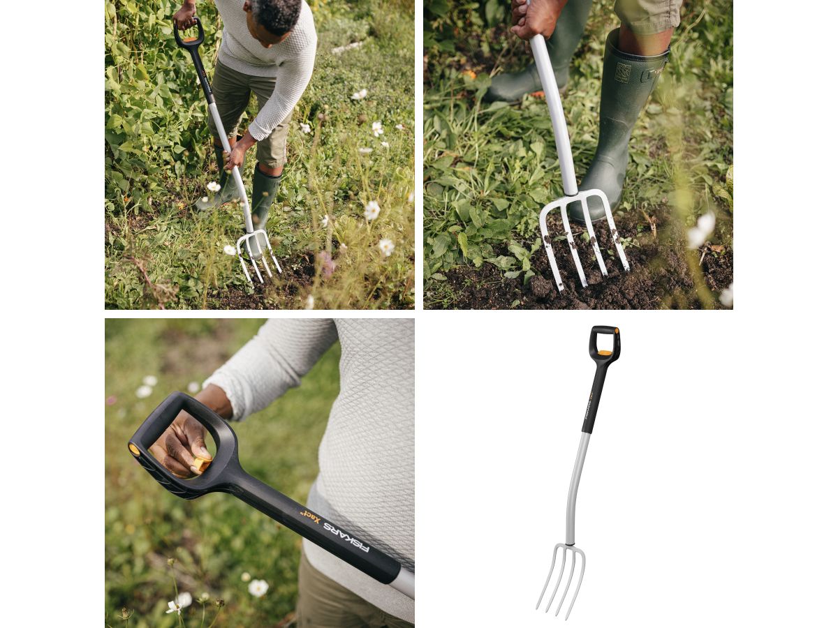 Вилы садовые телескопические SmartFit FISKARS