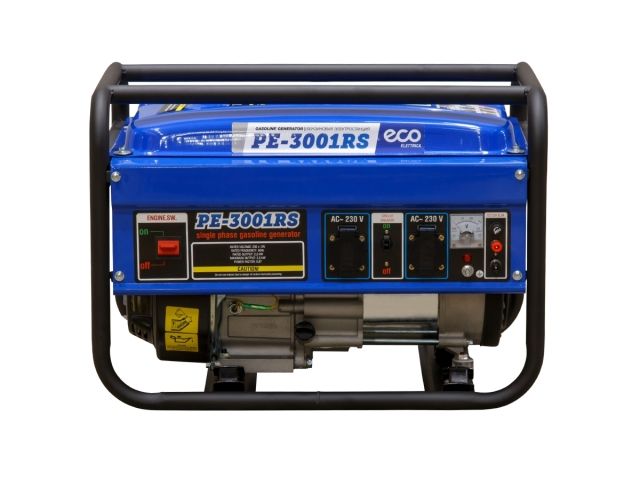 Электростанция (генератор бензиновый) ECO PE-3001RS (2.5 кВт, 230 В, бак 15.0 л, вес 36.5 кг)