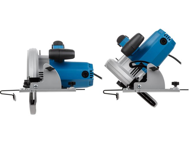 Циркулярная пила BULL KS 1901 в кор. 1500 Вт, 190х30 мм, до 66 мм (Литая алюминиевая платформа, 6000 об/мин)