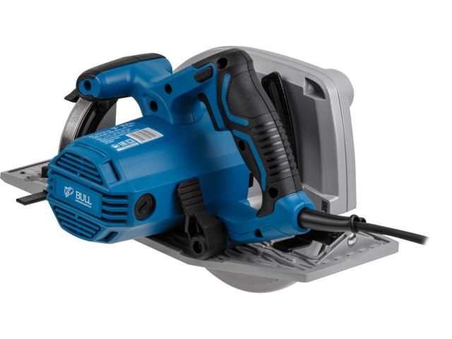 Циркулярная пила BULL KS 1901 в кор. 1500 Вт, 190х30 мм, до 66 мм (Литая алюминиевая платформа, 6000 об/мин)