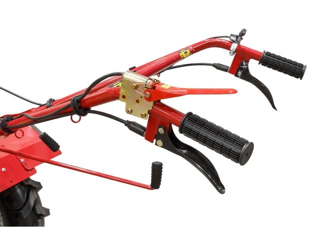 Культиватор бензиновый FERMER FM-1617MXL колеса 6.50-12 (16 л.с., шир. 105 см, колесо 6.50-12, без ВОМ, передач 3+1, пониженная передача)