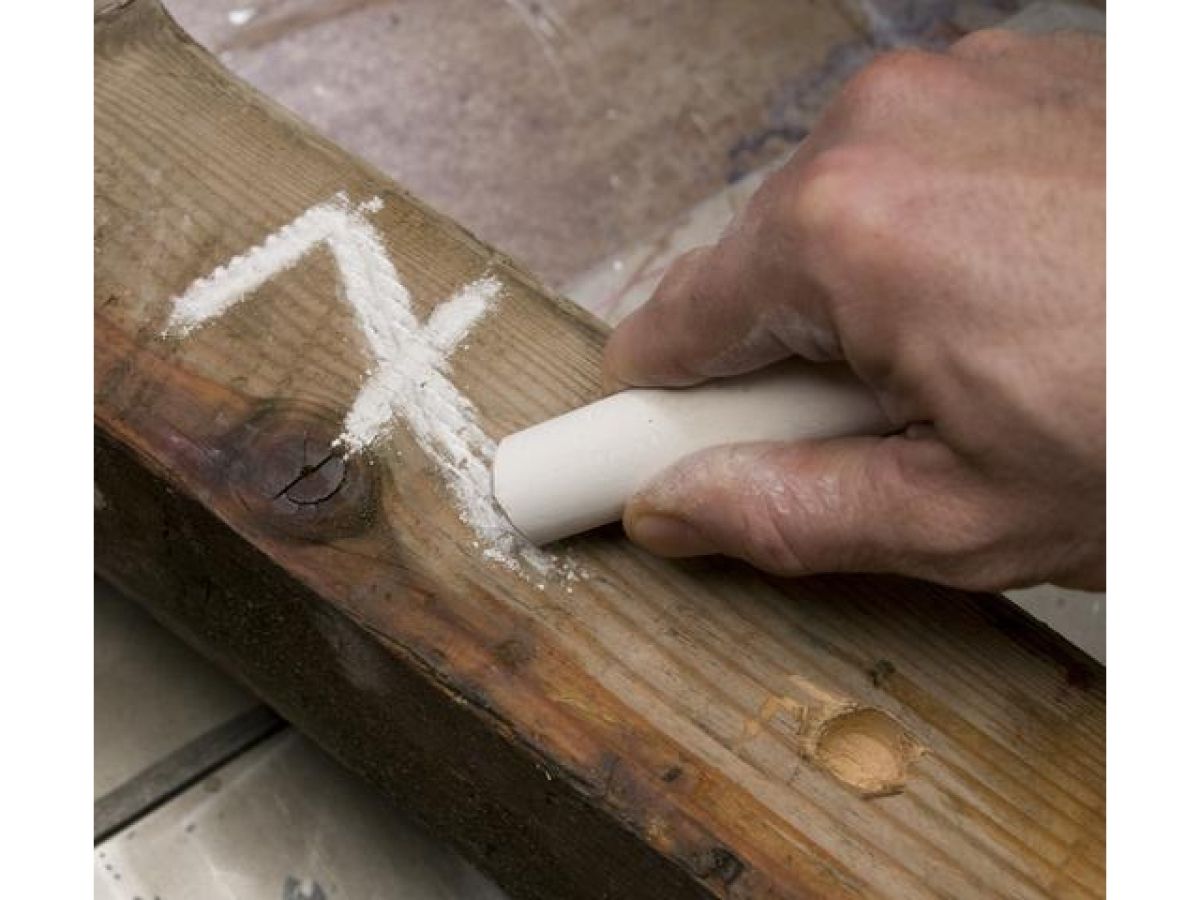 Мелок для маркировки MARKAL RAILROAD CHALK КРАСНЫЙ