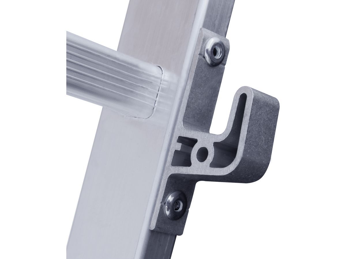 Лестница алюм. 2-х секц. 300/552см 2х12 ступ., 9.5кг PRO STARTUL (ST9947-12)