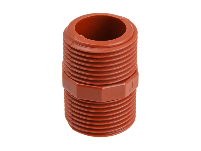 Ниппель ПП 1/2″ нар.-нар. кор., AV Engineering