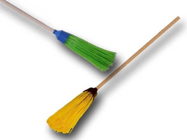 Метла для уборки улиц п/п круглая с черенком (Ямполь) (пр-во РБ
без НДС)