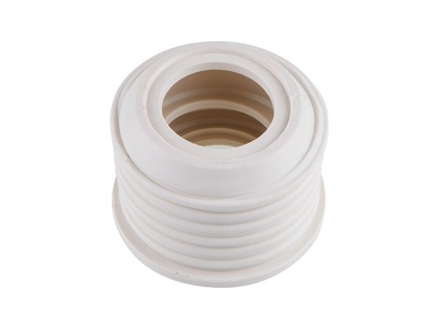 Манжета переходная D40х25 трехлепестковая белая