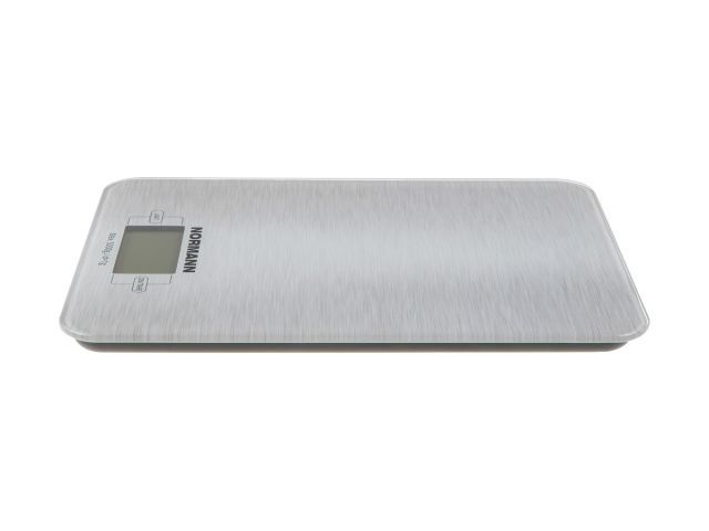 Весы кухонные ASK-266 NORMANN (5 кг; стекло 3 мм; дисплей 45х23 мм с подсветкой)