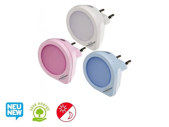 Светильник светодиодный декоративный (3шт. набор) Brennenstuhl NL 01 QDSet (1 LED; 0,35 Вт; 1,5 Лм; датчик темноты)