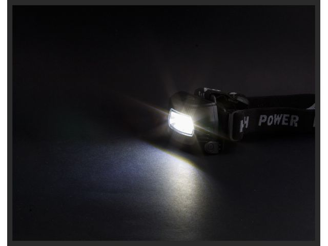 Фонарь налобный светодиодный аккум. 3Вт ЮПИТЕР (USB A - micro-USB кабель в комплекте)