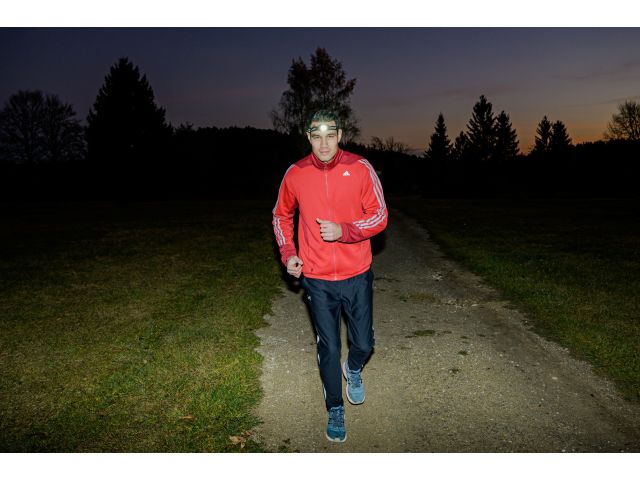 Фонарь налобный светодиодный Brennenstuhl (IP44; 100Лм)