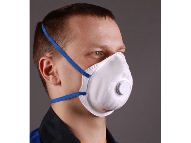 Респиратор РК Юлия-219 формов. с клап. FFP2 (до 12 ПДК) (пыль,дым,туман  FFP2 R D, резинки с регулировкой
Не имеет розничной маркировки.)