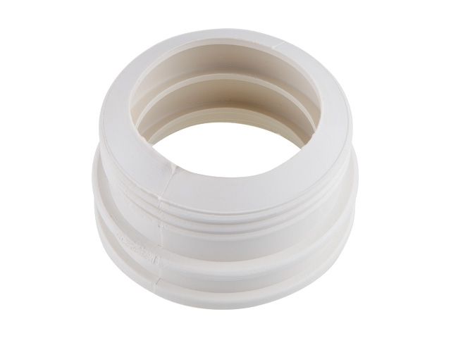Манжета переходная D50х40 трехлепестковая (испол.2) белая