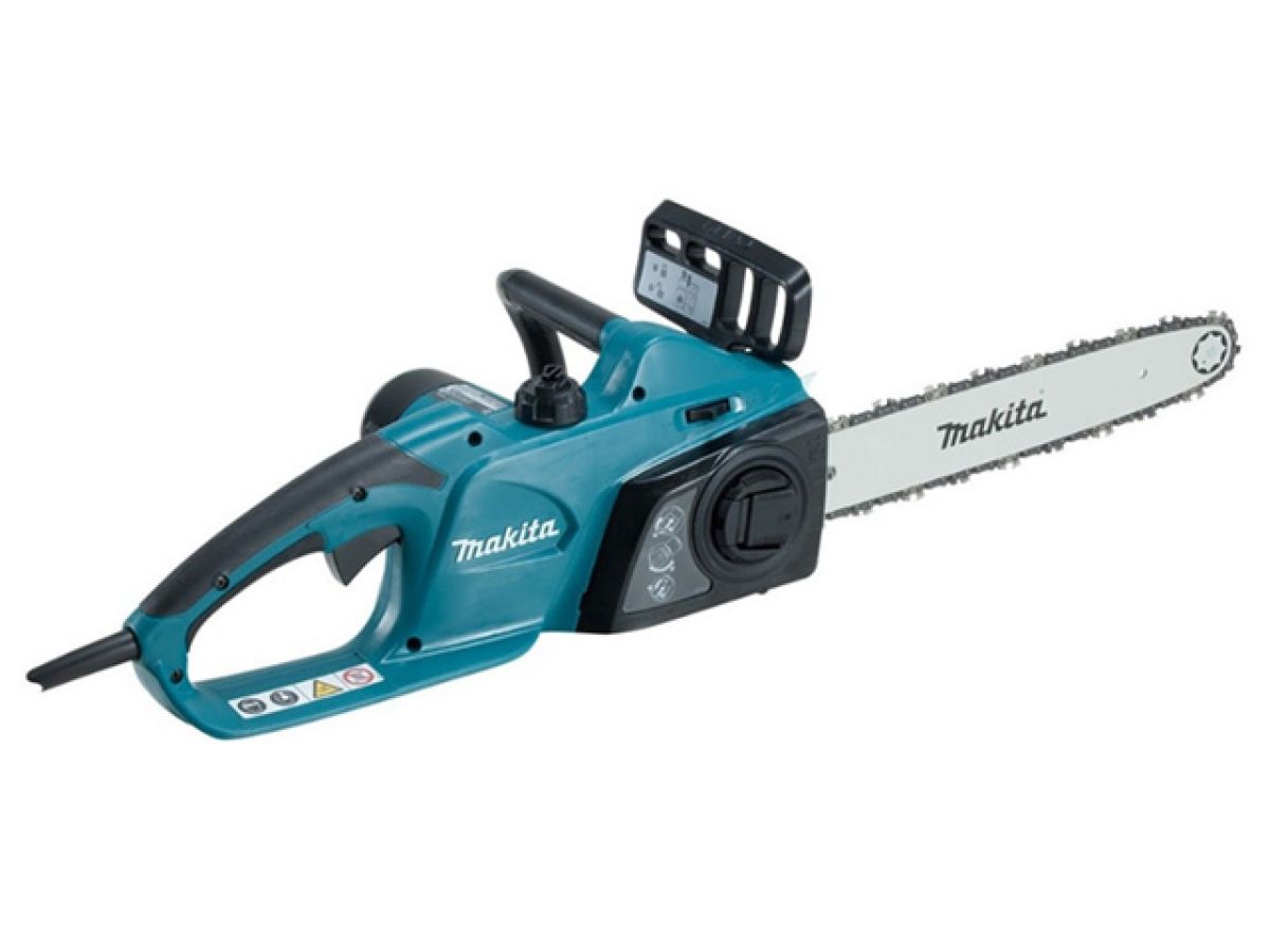 Пила цепная электрическая MAKITA UC 3541 A шина 35 см (14"), 3/8" LP, 1.3 мм