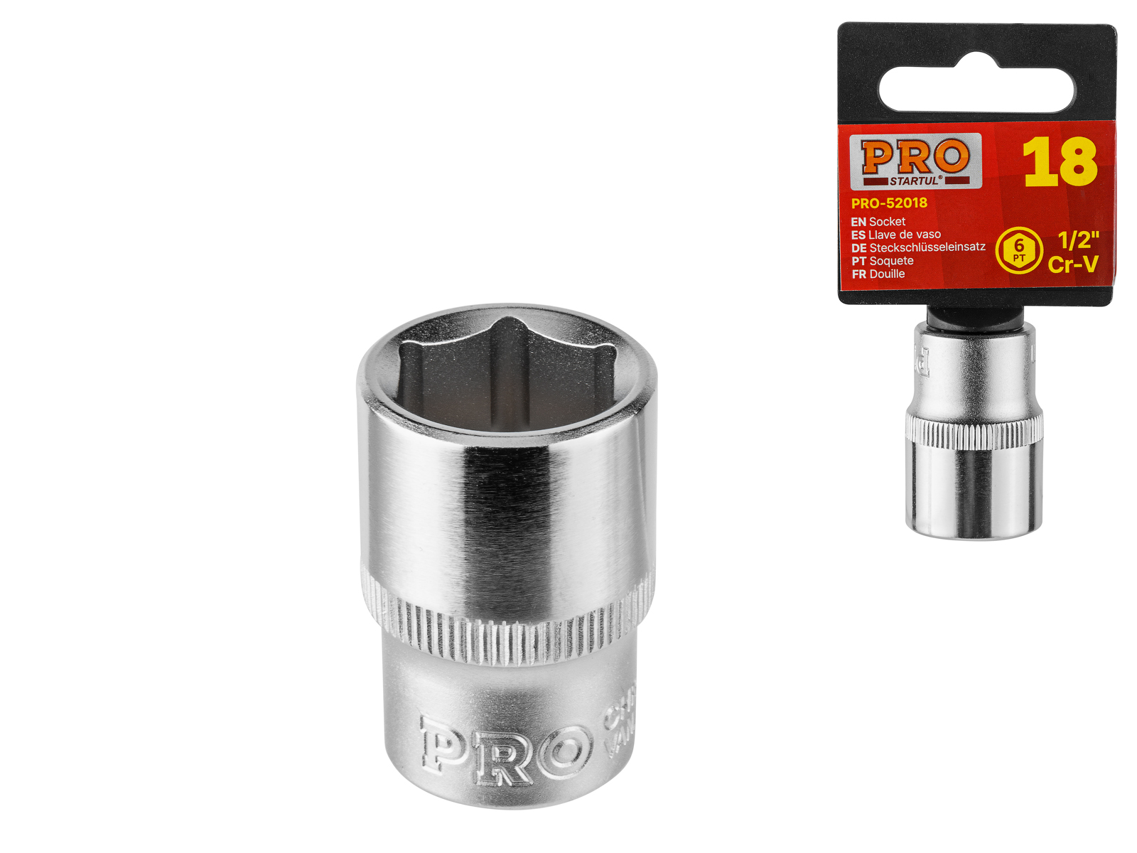 Головка 1/2" 20мм 6гр. PRO STARTUL (PRO-52020)