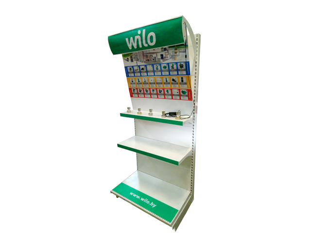Стенд WILO без подсветки (вариант 1)
