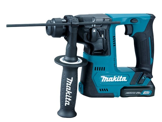 Аккум. перфоратор MAKITA HR 140 DWAJ в кейсе (ОТГРУЗКА ТОЛЬКО ПО ЭТН/ЭТТН | 10.8 В, 2 акк., 2.0 А/ч Li-Ion, 1.0 Дж, вес 1.9 кг,)