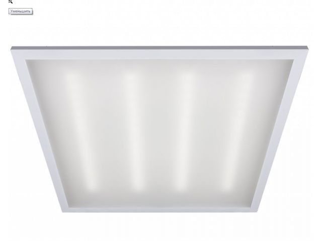 Панель светодиодная 36 Вт PPL 595/U Opal 6500К, IP40, 180-265В, с драйвером JAZZWAY (2700Лм, холодный белый свет)