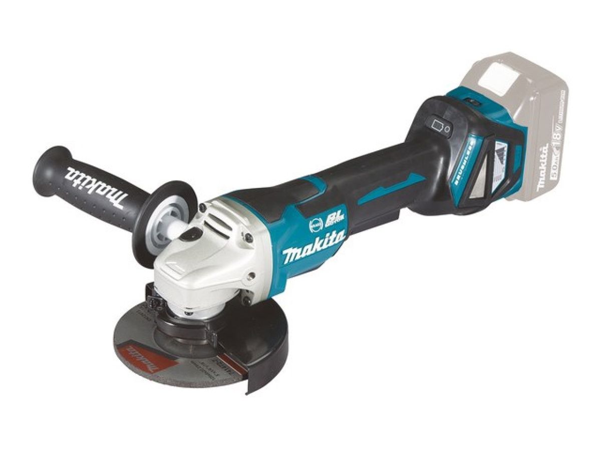 Аккум. углошлифмашина MAKITA LXT DGA 518 ZU в кор.