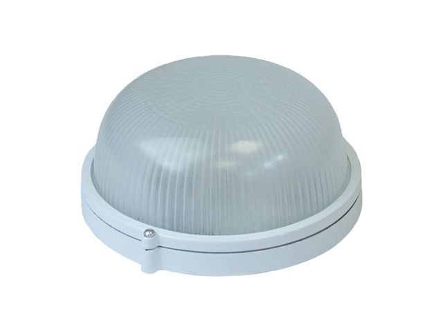 Светильник круг/белый, 60Вт, IP54 (НБП 03-60-001) Юпитер (1хЕ27, банник)