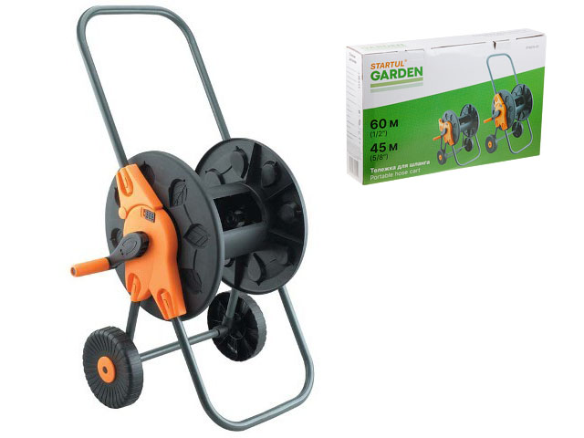 Тележка для шланга 1/2″/60м STARTUL GARDEN (ST6015-01)