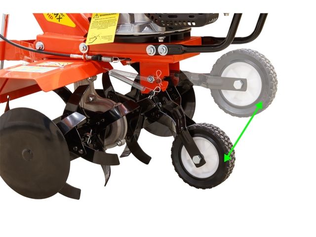 Культиватор бензиновый FERMER FM-511MX (5 л.с., шир. 56 см, опорн. колесо, 1 передача)