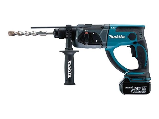 Аккум. перфоратор MAKITA LXT DHR 202 RF в чем. (ОТГРУЗКА ТОЛЬКО ПО ЭТН/ЭТТН | 18.0 В, 1 акк., 3.0 А/ч Li-Ion, 1.9 Дж, вес 3.5 кг)