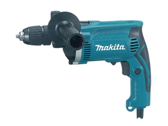 Дрель ударная MAKITA HP 1631 K в чем. (ОТГРУЗКА ТОЛЬКО ПО ЭТН/ЭТТН | 710 Вт, патрон БЗП, 1 скор.)