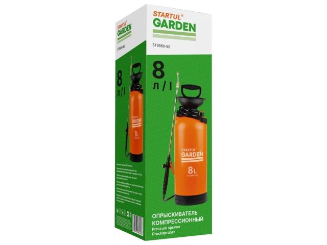 Опрыскиватель компрессионный 8л STARTUL GARDEN (ST6560-80)