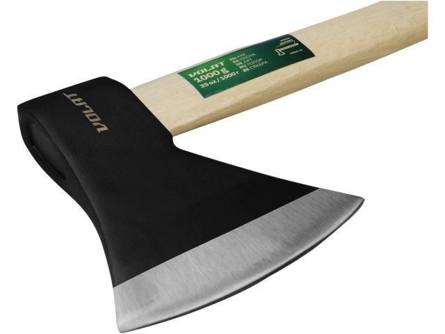 Топор 1,0кг с дер. рукояткой ВОЛАТ