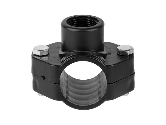 Хомут 32 х 3/4″ вн. (для ПЭ труб), AV Engineering