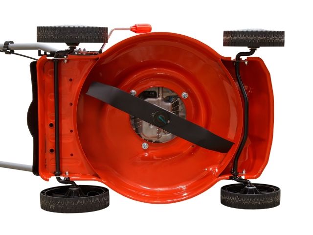 Газонокосилка бензиновая ECO LG-533 (4.0 л.с., шир. 46 см, ручной привод, стальн. корпус, травосборник 60 л)