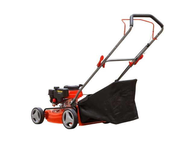 Газонокосилка бензиновая ECO LG-533 (4.0 л.с., шир. 46 см, ручной привод, стальн. корпус, травосборник 60 л)