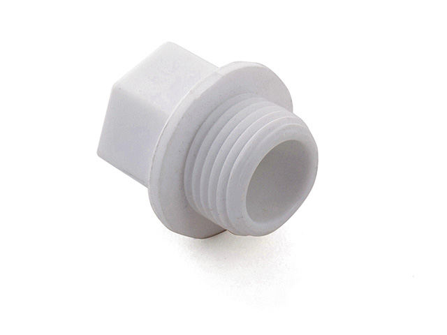 Заглушка резьбовая ПП 3/4″ PN25, бел. РТП
