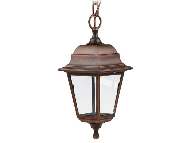 Светильник садово-парковый подвесной "Адель" (черный под медь) Юпитер (НСУ 04-60-001)