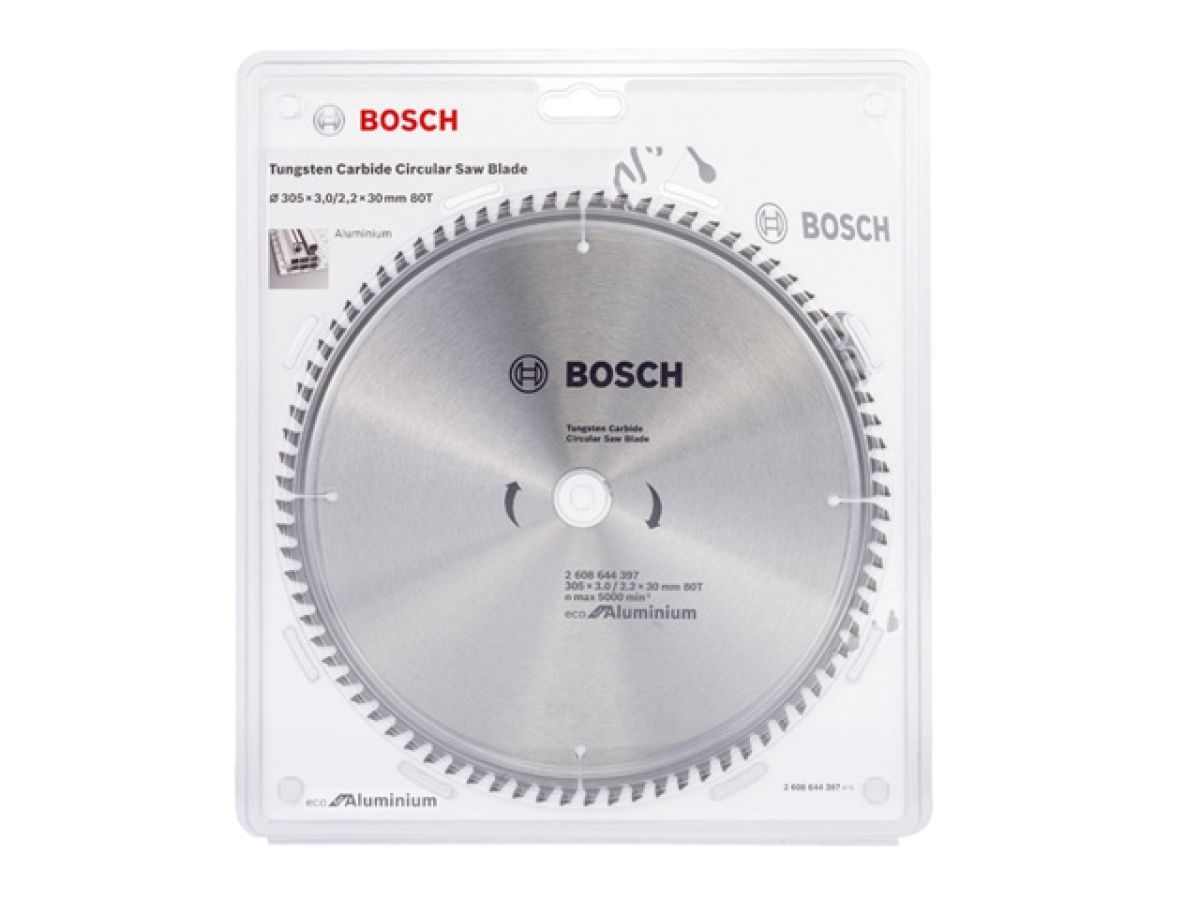 Диск пильный 305х30 мм 80 зуб. универсальный ECO ALUMINIUM BOSCH