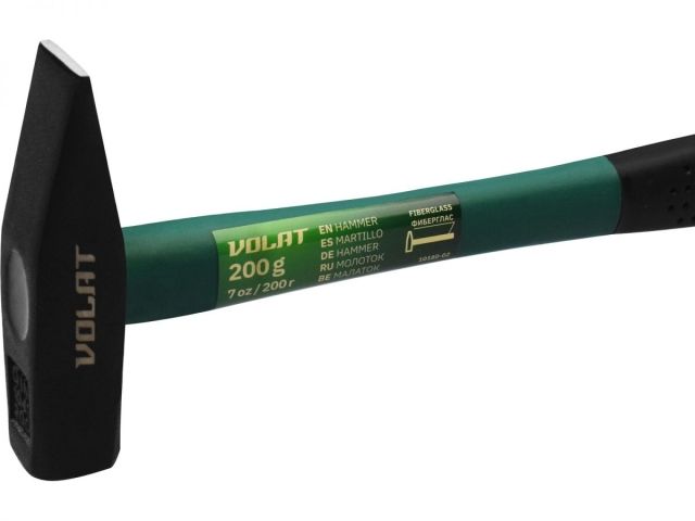 Молоток 0,2кг с фибергл.рукояткой ВОЛАТ