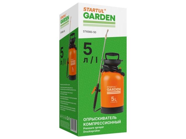 Опрыскиватель компрессионный 5л STARTUL GARDEN (ST6560-50)