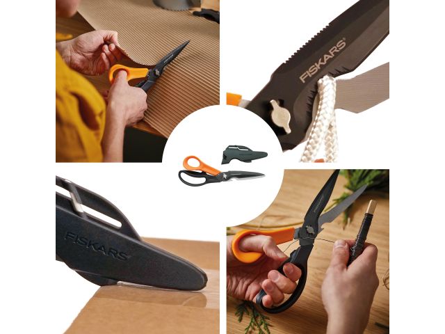 Ножницы многофункциональные Cuts+More Fiskars