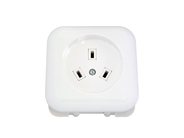 Розетка силовая РС32-006 BYLECTRICA (1-ая к электроплите (скрытая, с/з); подходит вилка В32-001)