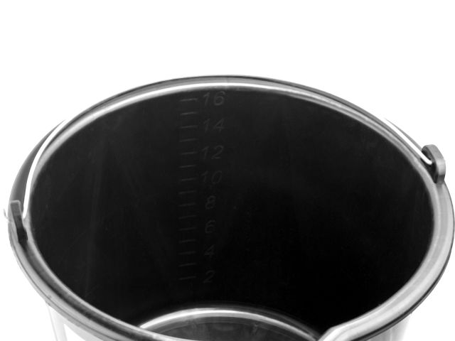 Ведро строительное 16 л пластм. круглое STARTUL MASTER (ST0803-16) (с мерной шкалой и носиком, усилено доп.ребрами жесткости)